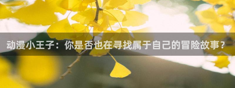 58动漫在线观看：动漫小王子：你是否也在寻找属于自己的冒险故事？