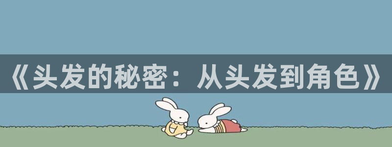 58动漫网站官：《头发的秘密：从头发到角色》